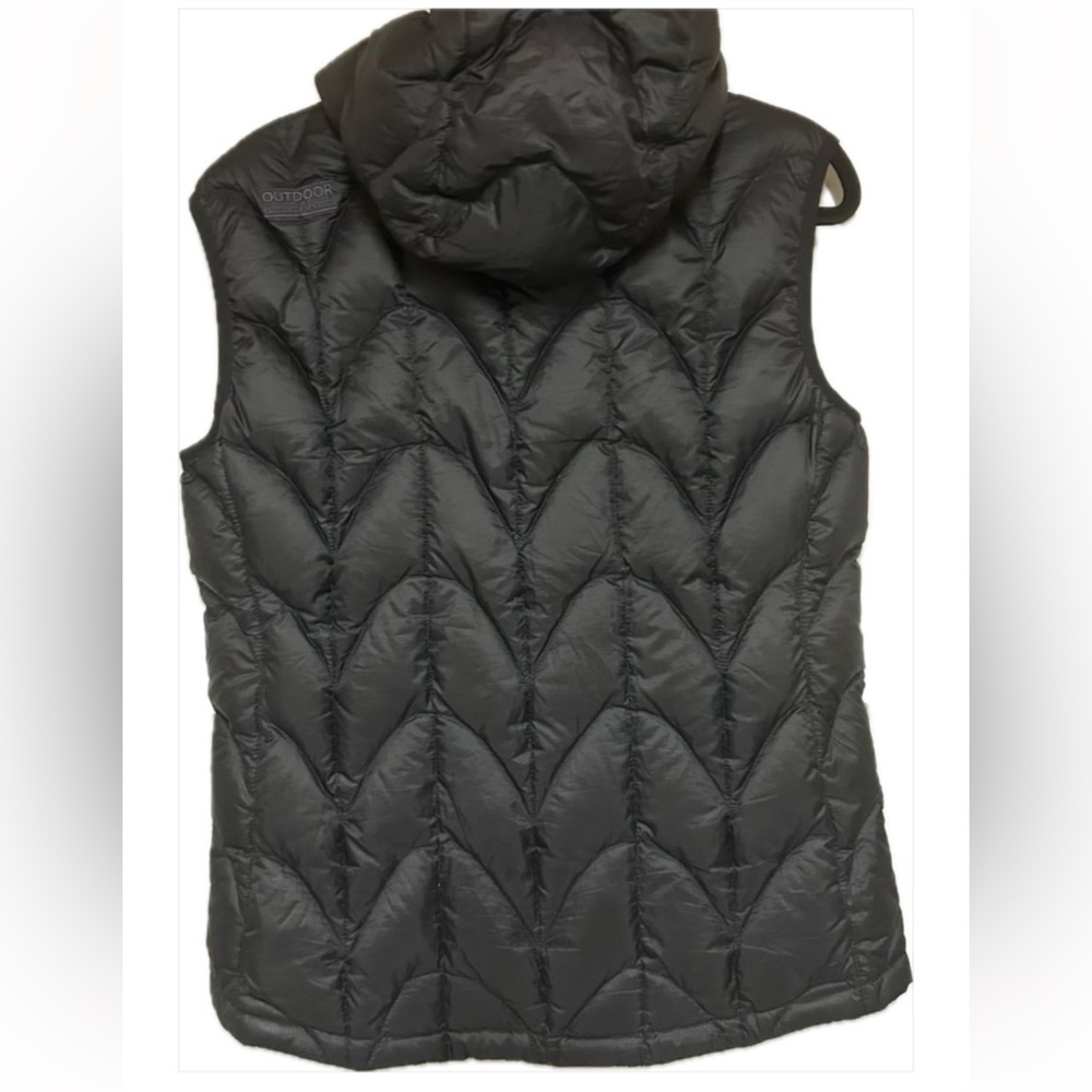 Outdoor Research Black Hooded Down Vest- SP - Picture 2 of 10